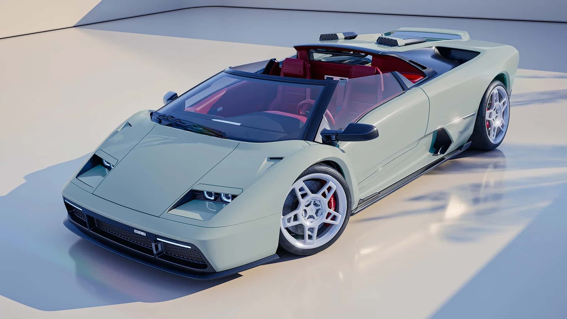 Eccentrica V12 Roadster: ლეგენდარული Diablo-ს დაბრუნება